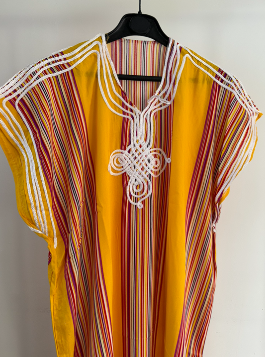 Dark Yellow Kandoura