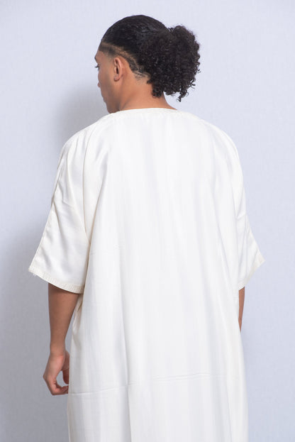 Classic' White Thobe